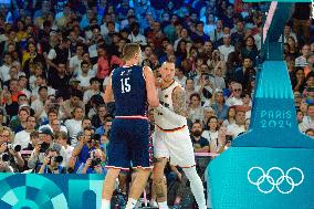 Olympic Games Paris 2024 - Men's Basketball Bronze Medal - Germany vs Serbia