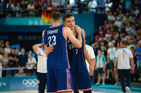 Olympic Games Paris 2024 - Men's Basketball Bronze Medal - Germany vs Serbia