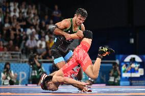 (PARIS2024) FRANCE-PARIS-OLY-WRESTLING