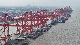 Cargo Throughput of The Main Line Ports of The Yangtze River