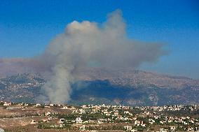 LEBANON-MARJEYOUN-ISRAEL-BORDER-TENSIONS