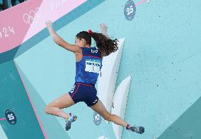 (PARIS2024)FRANCE-LE BOURGET-OLY-SPORT CLIMBING