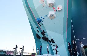 (PARIS2024)FRANCE-LE BOURGET-OLY-SPORT CLIMBING