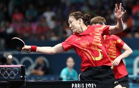 (PARIS2024)FRANCE-PARIS-OLY-TABLE TENNIS