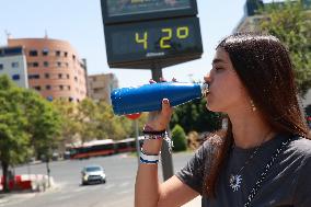 Fourth Heat Wave in Seville