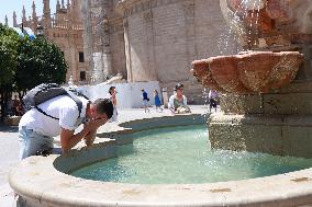 Fourth Heat Wave in Seville