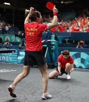 (PARIS2024)FRANCE-PARIS-OLY-TABLE TENNIS