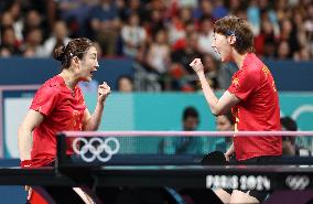 (PARIS2024)FRANCE-PARIS-OLY-TABLE TENNIS