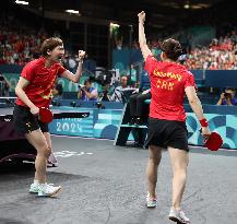 (PARIS2024)FRANCE-PARIS-OLY-TABLE TENNIS