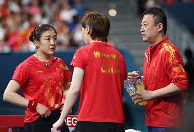 (PARIS2024)FRANCE-PARIS-OLY-TABLE TENNIS