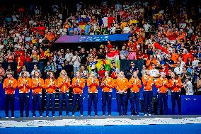 Paris 2024 - Women's Water Polo Medal Ceremony