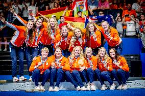 Paris 2024 - Women's Water Polo Medal Ceremony