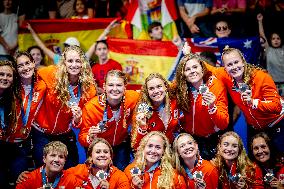 Paris 2024 - Women's Water Polo Medal Ceremony