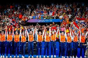 Paris 2024 - Women's Water Polo Medal Ceremony