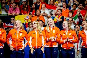 Paris 2024 - Women's Water Polo Medal Ceremony