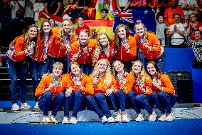 Paris 2024 - Women's Water Polo Medal Ceremony