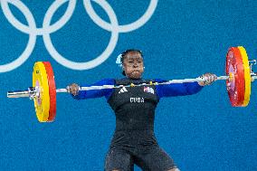 Weightlifting - Olympic Games Paris 2024: Day 15