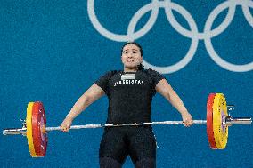 Weightlifting - Olympic Games Paris 2024: Day 15