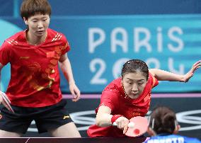 (PARIS2024)FRANCE-PARIS-OLY-TABLE TENNIS