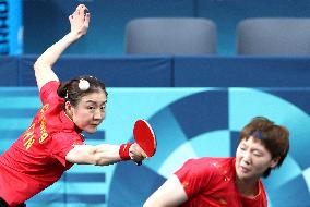 (PARIS2024)FRANCE-PARIS-OLY-TABLE TENNIS