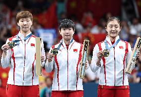 (PARIS2024)FRANCE-PARIS-OLY-TABLE TENNIS