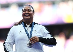 (PARIS2024) FRANCE-PARIS-OLY-ATHLETICS-SHOT PUT-WOMEN