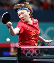 (PARIS2024)FRANCE-PARIS-OLY-TABLE TENNIS