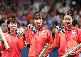 (PARIS2024)FRANCE-PARIS-OLY-TABLE TENNIS