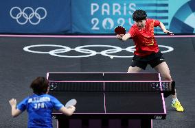 (PARIS2024)FRANCE-PARIS-OLY-TABLE TENNIS