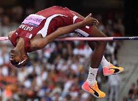 (PARIS2024) FRANCE-PARIS-OLY-ATHLETICS-HIGH JUMP-MEN