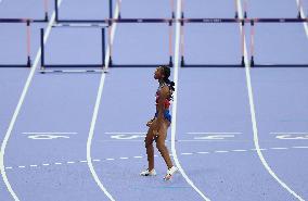 (PARIS2024) FRANCE-PARIS-OLY-ATHLETICS-100M HURDLES-WOMEN