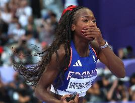 (PARIS2024) FRANCE-PARIS-OLY-ATHLETICS-100M HURDLES-WOMEN