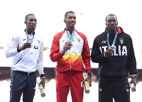 (PARIS2024) FRANCE-PARIS-OLY-ATHLETICS-TRIPLE JUMP-MEN