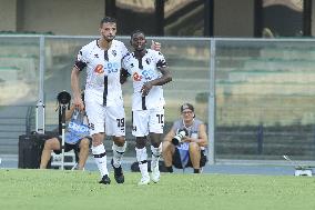 Italian football Coppa Italia match - Hellas Verona FC vs Cesena FC