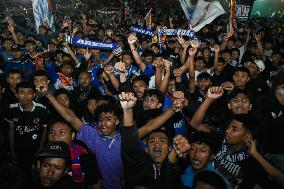 Pray Vigil For Victims Dead Of Kanjuruhan Football Tragedy In Indonesia