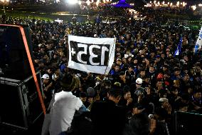 Pray Vigil For Victims Dead Of Kanjuruhan Football Tragedy In Indonesia