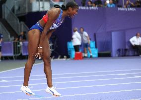 (PARIS2024) FRANCE-PARIS-OLY-ATHLETICS-100M HURDLES-WOMEN