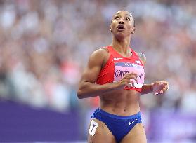 (PARIS2024) FRANCE-PARIS-OLY-ATHLETICS-100M HURDLES-WOMEN