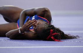 (PARIS2024) FRANCE-PARIS-OLY-ATHLETICS-100M HURDLES-WOMEN