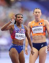 (PARIS2024) FRANCE-PARIS-OLY-ATHLETICS-100M HURDLES-WOMEN