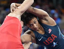 (PARIS2024) FRANCE-PARIS-OLY-WRESTLING