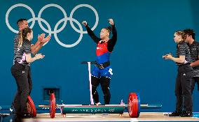 (PARIS2024)FRANCE-PARIS-OLY-WEIGHTLIFTING