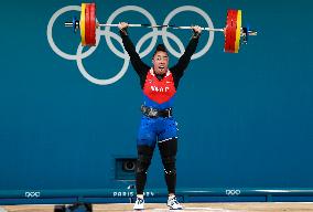 (PARIS2024)FRANCE-PARIS-OLY-WEIGHTLIFTING