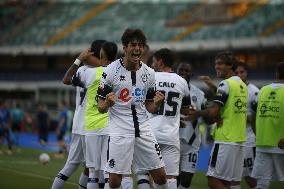 Italian football Coppa Italia match - Hellas Verona FC vs Cesena FC