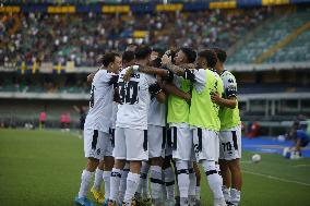 Italian football Coppa Italia match - Hellas Verona FC vs Cesena FC