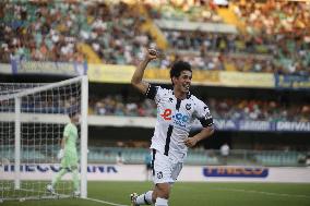 Italian football Coppa Italia match - Hellas Verona FC vs Cesena FC