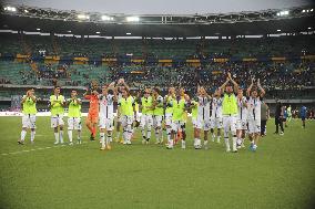 Italian football Coppa Italia match - Hellas Verona FC vs Cesena FC