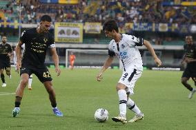 Italian football Coppa Italia match - Hellas Verona FC vs Cesena FC