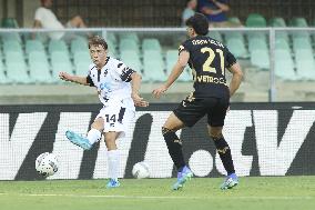 Italian football Coppa Italia match - Hellas Verona FC vs Cesena FC