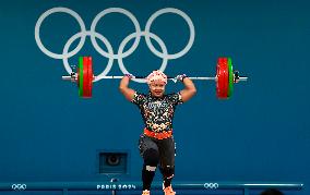 (PARIS2024)FRANCE-PARIS-OLY-WEIGHTLIFTING